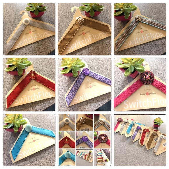 NWT Lindsay Phillips Switch Flops straps ONLY -1PR - Picture 5 of 5